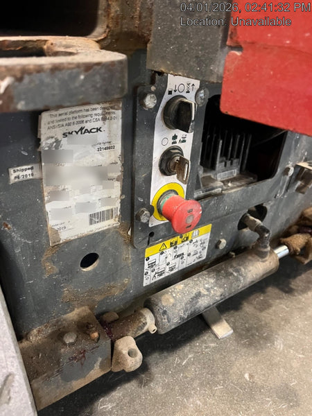 2019 Skyjack SJIII-3219 Standard Options, Trojan Batteries