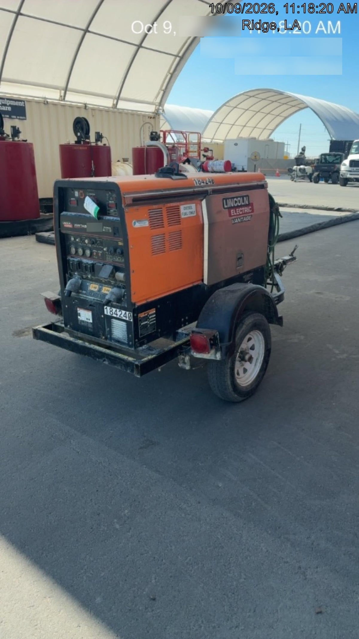 2021 Lincoln Electric Vantage 322 VANTAGE 322 READY-PAK 3