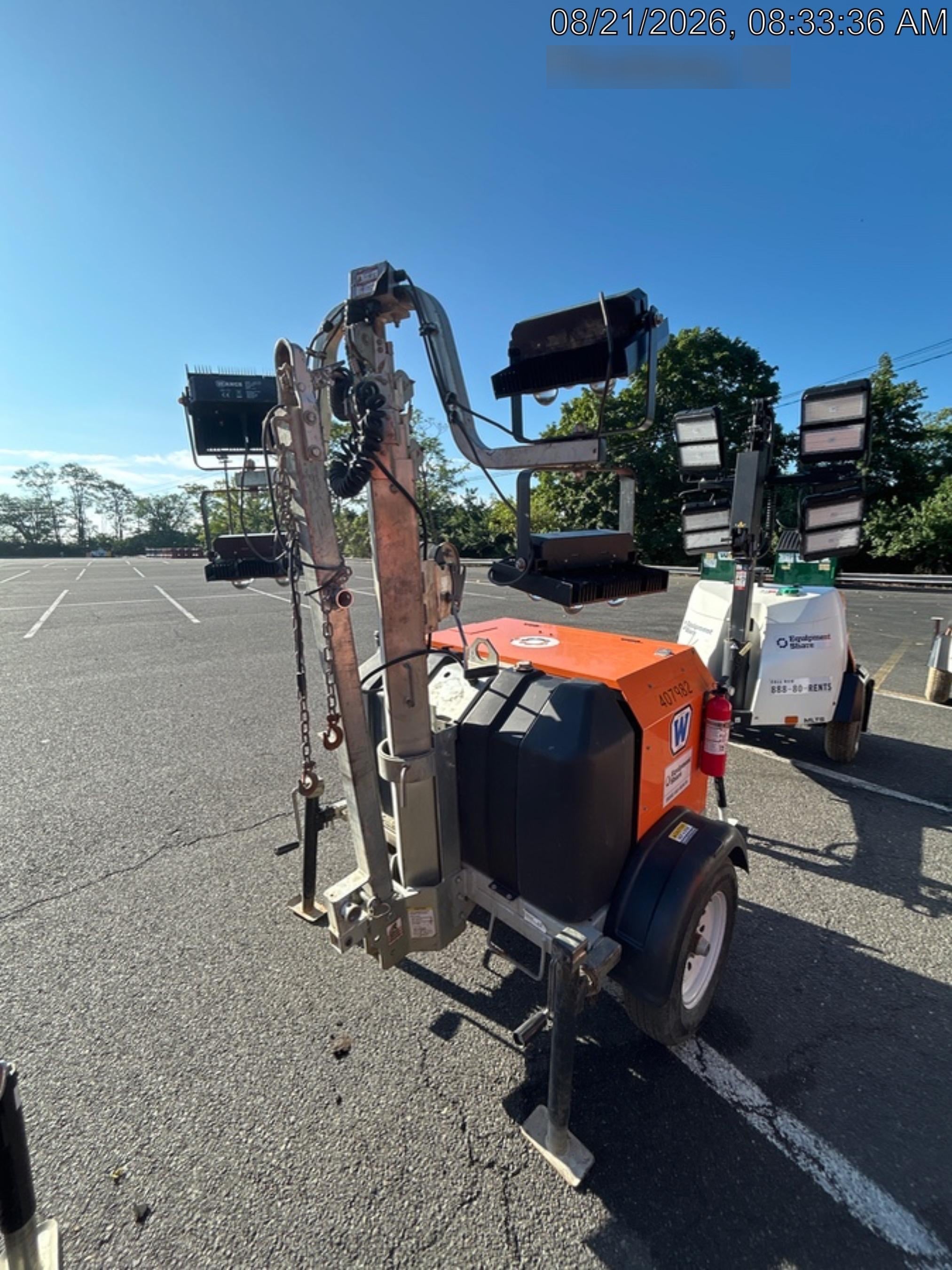 2024 Wanco WLTT-4MM4K Diesel, Deep Sea Controller, Shore Power Plug, Auto Start, (4) 350W LED Floodlights, 4kW Generator, 60 Gal Fuel Tank, 2" Ball, T3