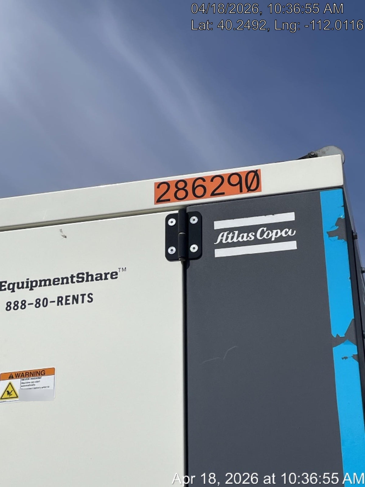 2022 ATLAS COPCO QAS45 CWK