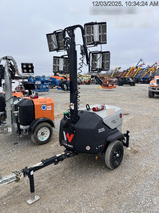 2024 Wacker Neuson LTT4 Diesel, Kohler KDW702, Deep Sea Controller, Auto Start, LED 320W, Bypass Outlet, T3