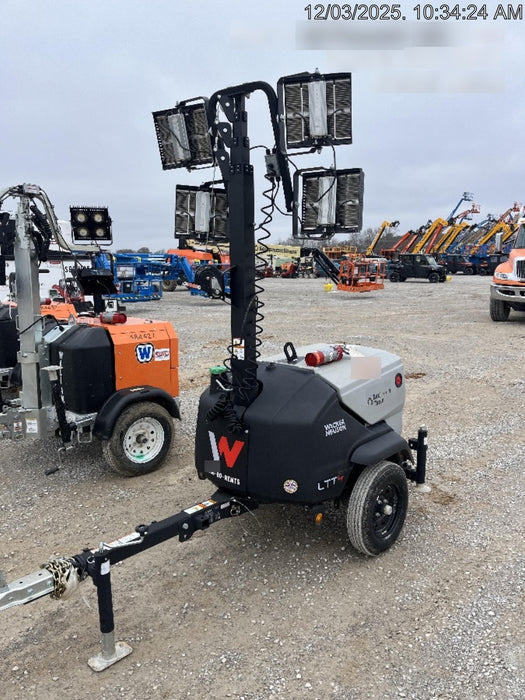 2024 Wacker Neuson LTT4 Diesel, Kohler KDW702, Deep Sea Controller, Auto Start, LED 320W, Bypass Outlet, T3