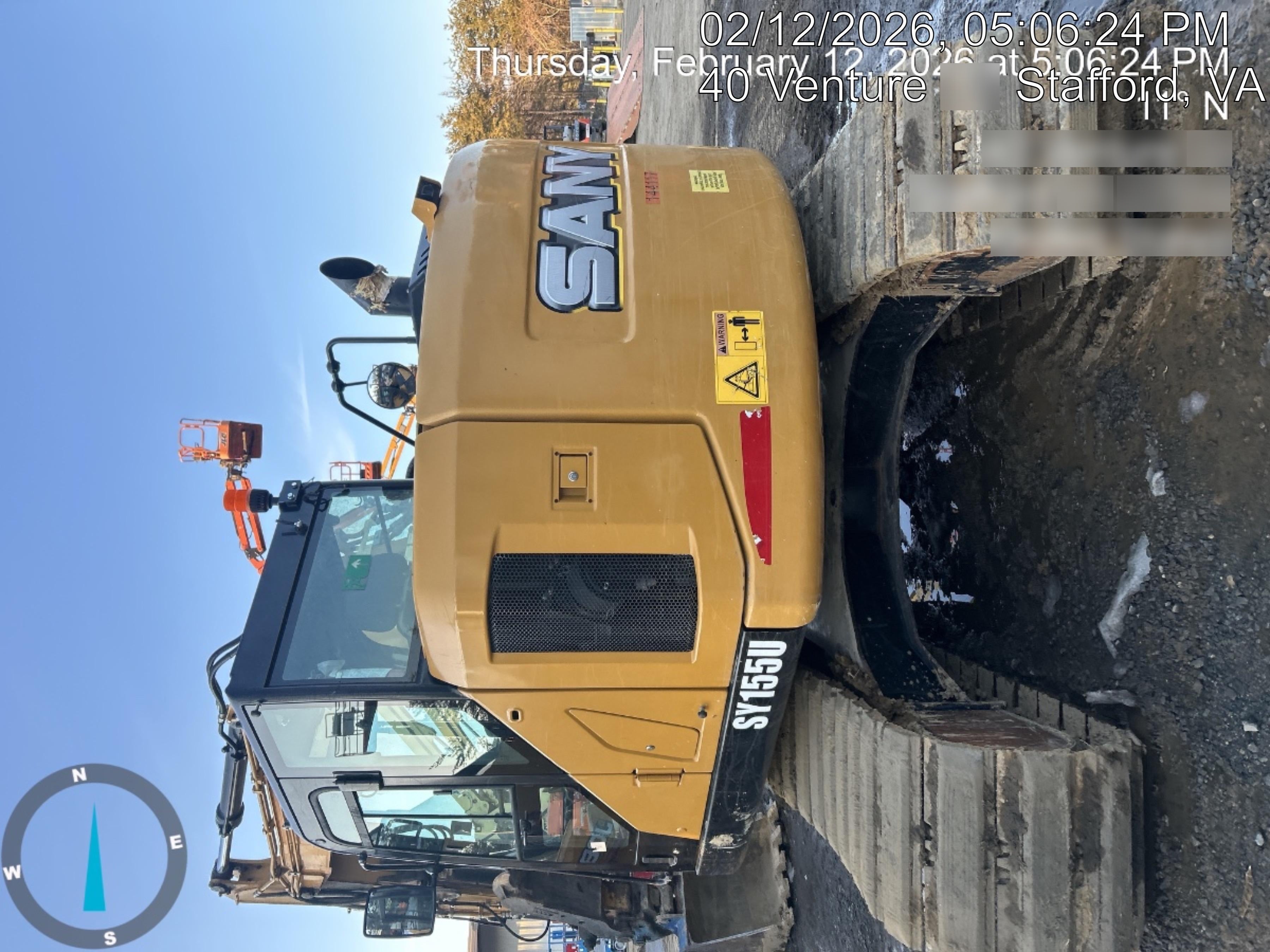 2021 SANY SY155U