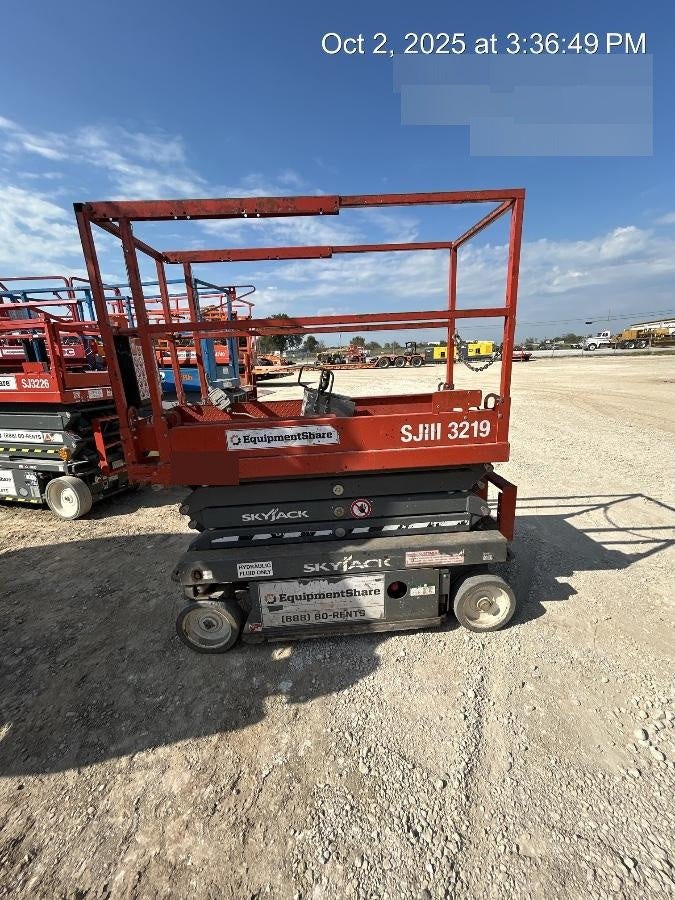 2019 Skyjack SJIII-3219 Standard w/Trojan Batteries