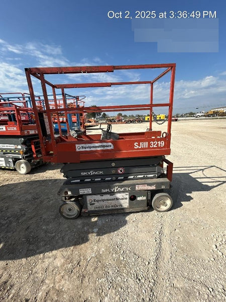 2019 Skyjack SJIII-3219 Standard w/Trojan Batteries