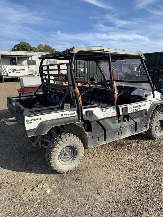 2022 Kawasaki Mule PRO-DXT Standard Options, Backup Alarm, Beacon, Plastic Hard Top, Poly Windshield, Horn Kit