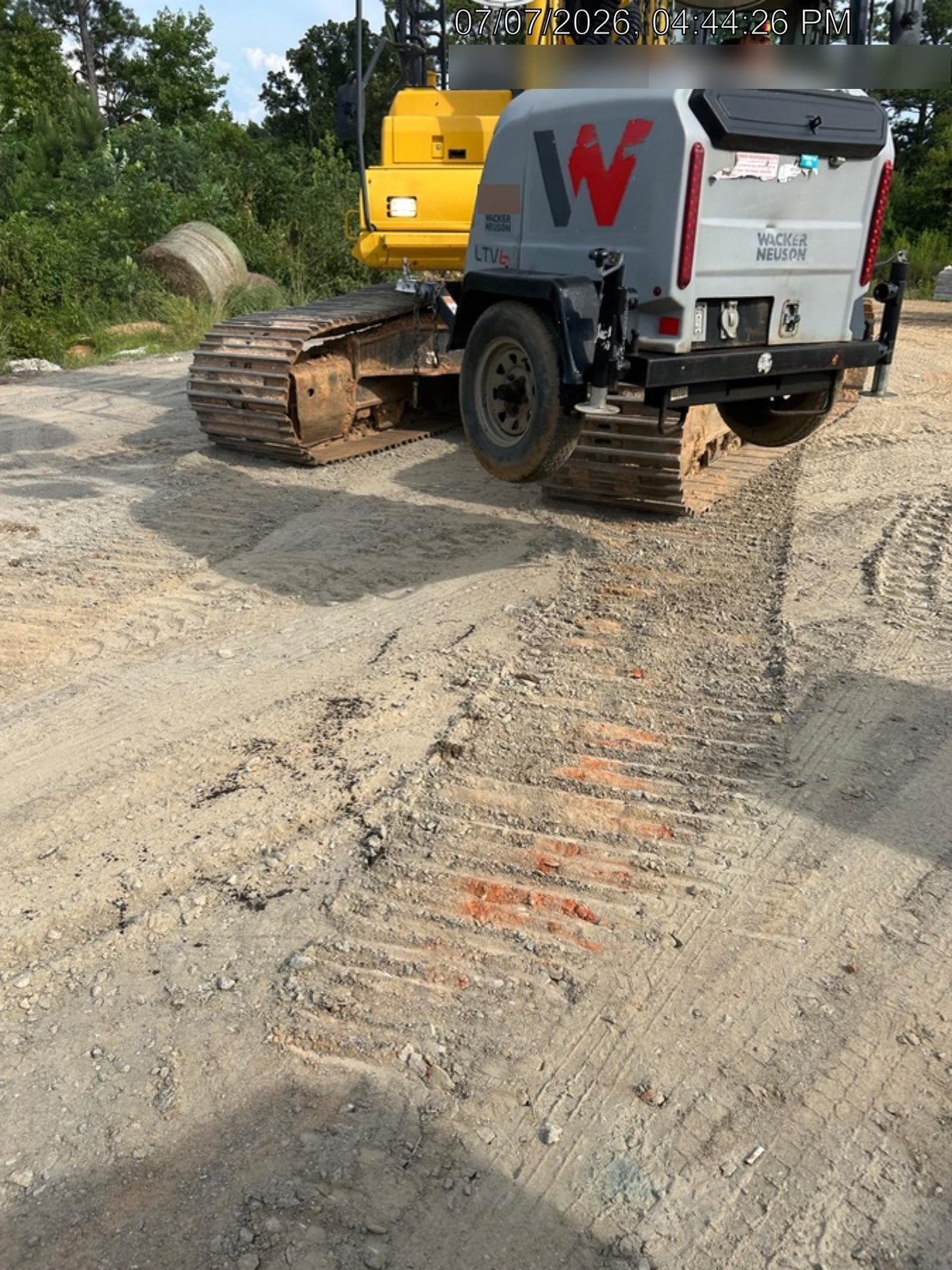 2019 Wacker Neuson LTV6L-MH Wacker Neuson LTV6L Mobile Light Tower w/Fuel Level Sensor Installed