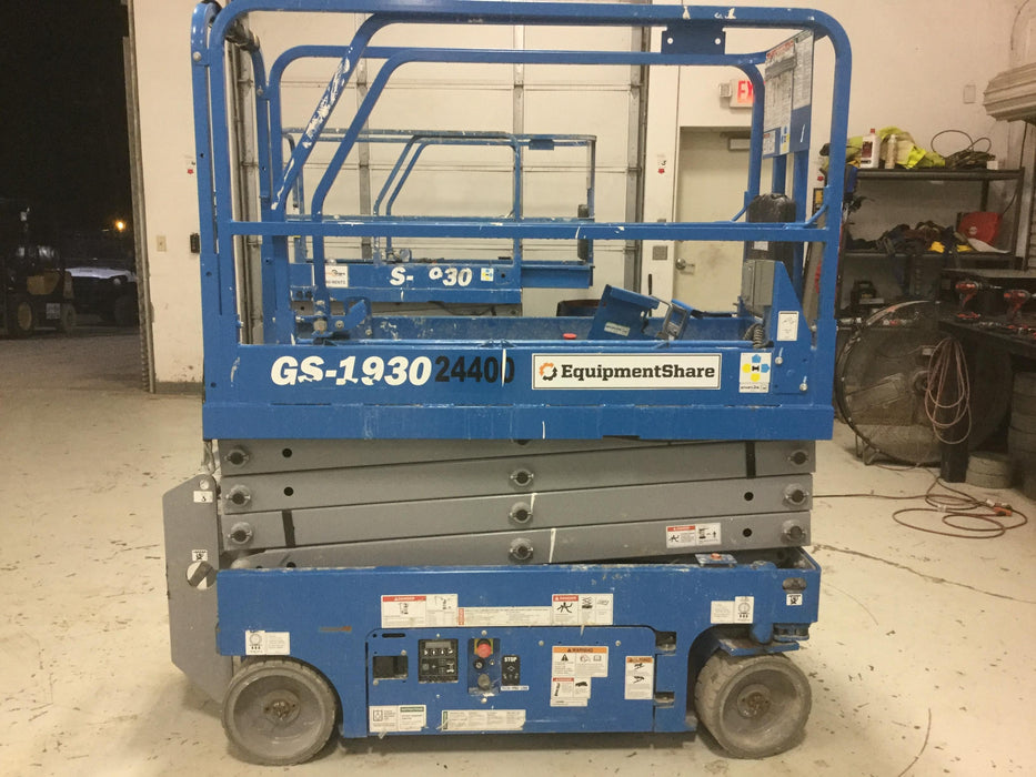 2019 Genie GS-1930 Genie GS-1930 Scissor Lift w/Standard Options