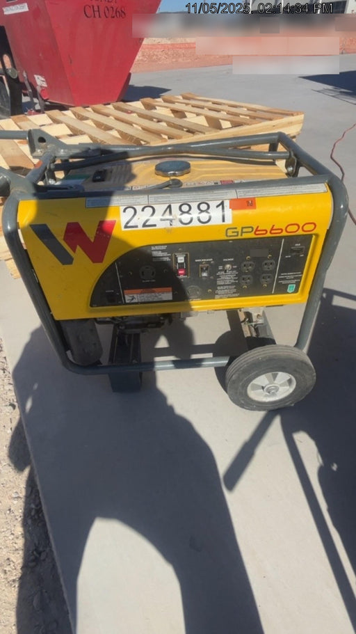 2022 WACKER NEUSON GP6600A