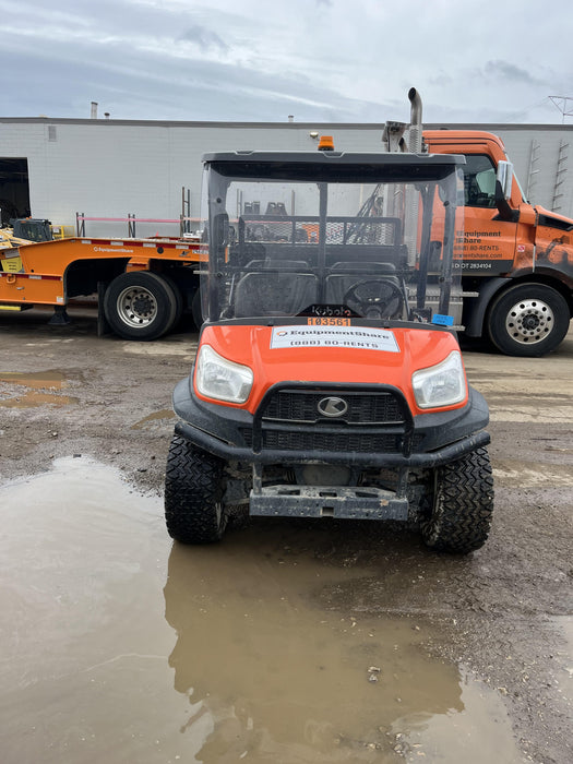 2020 Kubota RTV-X1140W-H 4WD utility cart -LED strobe -Windshield tempered glass -Plastic canopy -Wire harness kit -Backup alarm