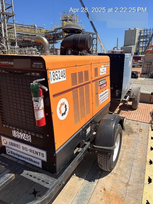 2021 Lincoln Electric Vantage 549X Ready Pak 3, ORANGE (includes trailer, cable rack, fender light kit)