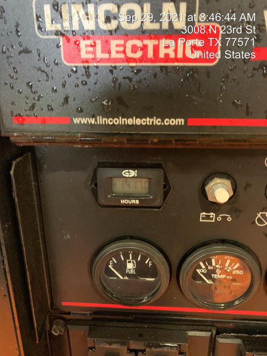 2019 Lincoln Electric Vantage 322 Ready-Pak 3, Two Wheel Trailer, Fender and Light Kit, Cable Rack