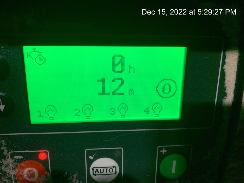 2022 Allmand NLV3GR (4) LED Light Fixture 350W, 23' Vertical Mast, 3kW Prime, Towable, ES Decals, T3