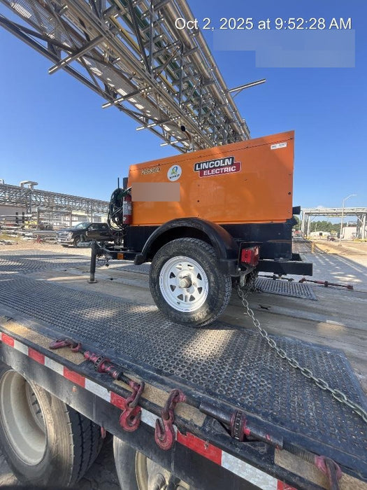 2022 Lincoln Electric LE400 Kubota V1505, Trlr, Cable Rack, Light Kit, ES Decals, T3