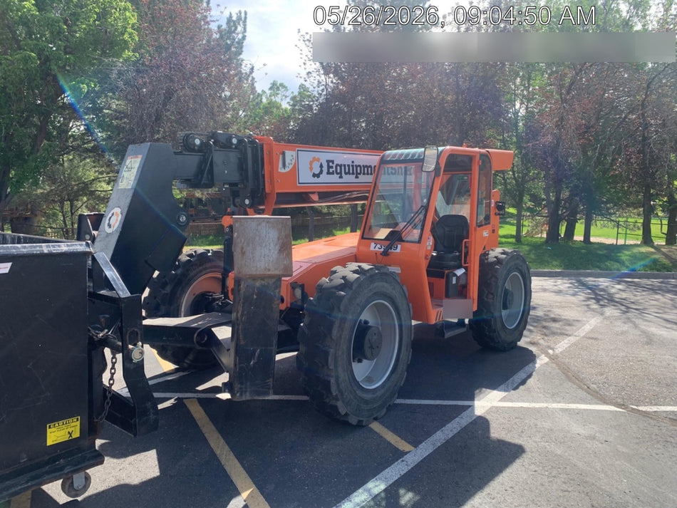 2020 Skytrak 10054 Cab/Heat/Air, Solid Tires, Work Lights, Beacon, Aux Hydraulics, Back up Alarm, Lifting Eye, ES Decals