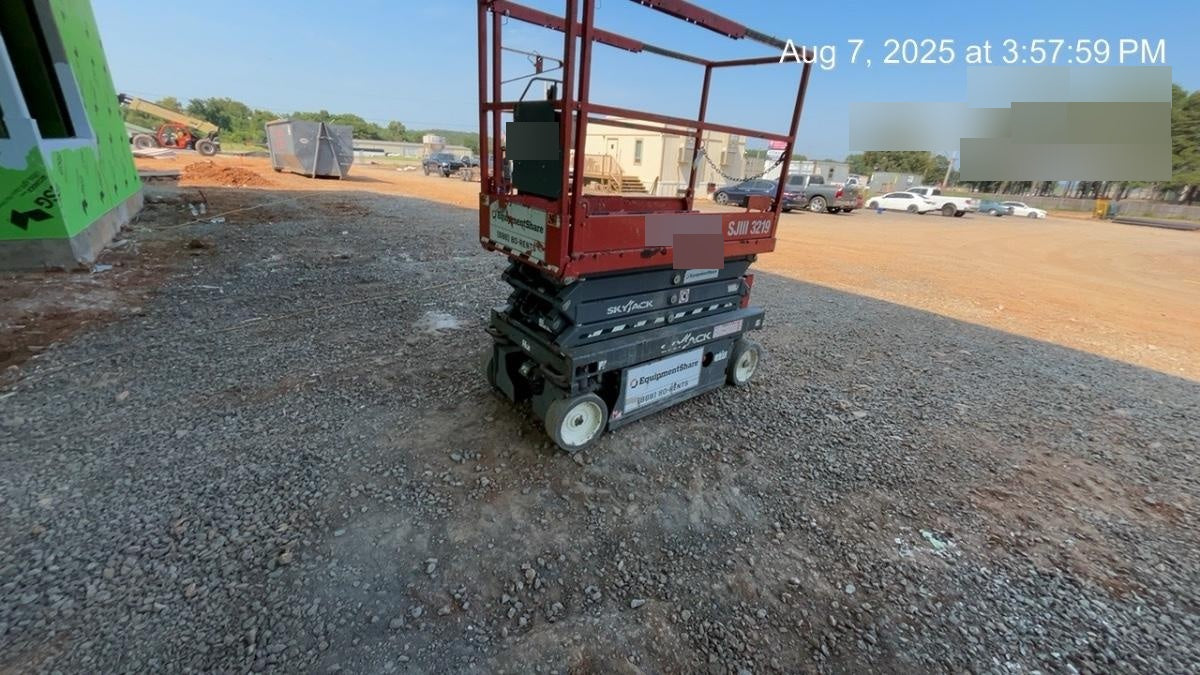 2019 Skyjack SJIII-3219 Standard Options, Trojan Batteries