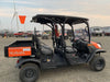 2022 Kubota RTV-X1140W-H Plastic Canopy, Windshield Acrylic Clear, LED Strobe Light, Wire Harness Kit, Back up Alarm