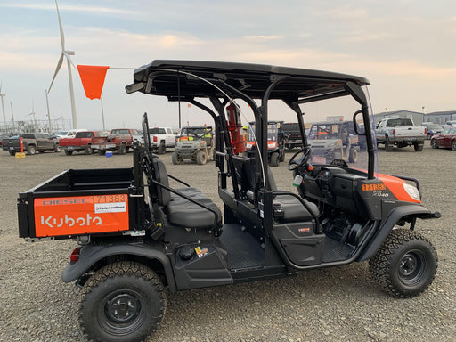2022 Kubota RTV-X1140W-H Plastic Canopy, Windshield Acrylic Clear, LED Strobe Light, Wire Harness Kit, Back up Alarm