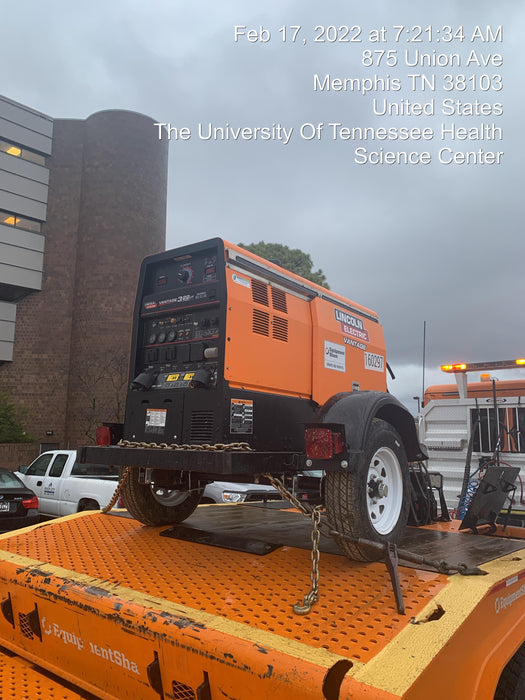 2021 Lincoln Electric Vantage 322 Vantage 322 Ready Pak 3 w/ Decals, ORANGE (includes trailer, cable rack, fender light kit) NO Telematics