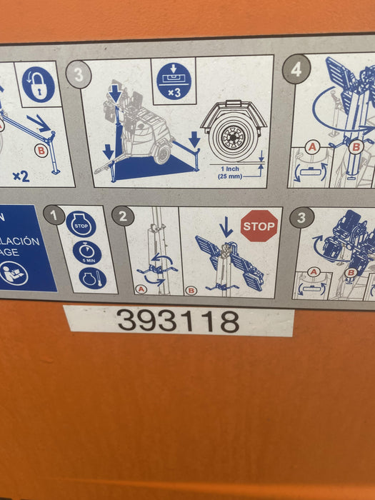 2024 Generac MLT2 Diesel, Flex Switch 120V Input, Powerzone Controller, 
(4) 320W LED Lights, 4kW Generator, 39.9 Gal Fuel Tank, 2" Ball, T3