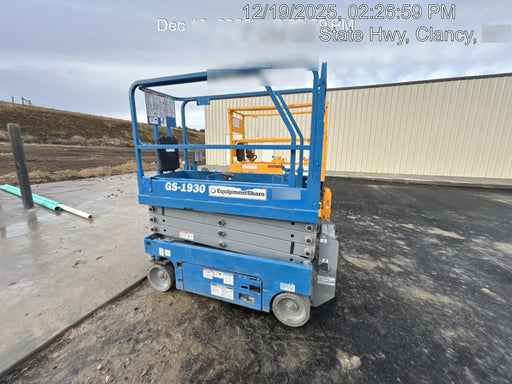 2019 Genie GS-1930 Half Height Swing Gate, 800W Inverter