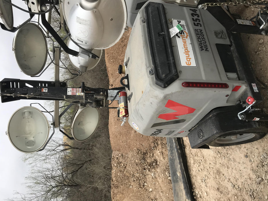 2017 Wacker Neuson LTV6L-MH Wacker Neuson 6 kW Towable Light Generator