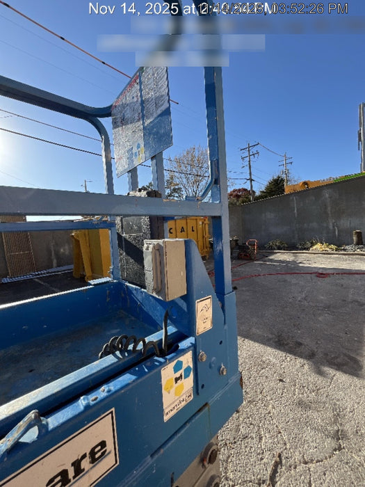 2020 Genie GS-1930 Solid Non Marking Tires, Beacon, Folding rails with half height swing gate