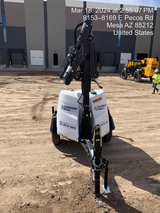 2023 Generac MLT2 Diesel, Flex Switch 120V Input, Powerzone Controller, 
(4) 320W LED Lights, 4kW Generator, 39.9 Gal Fuel Tank, 2" Ball, T3