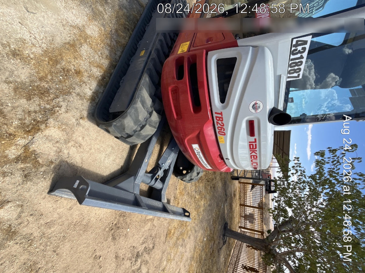 2024 TAKEUCHI TB260-CR