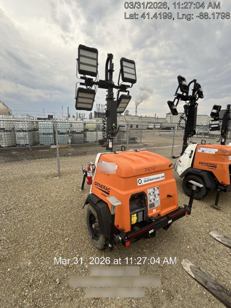 2024 Generac MLT2 Diesel, Flex Switch 120V Input, Powerzone Controller, 
(4) 320W LED Lights, 4kW Generator, 39.9 Gal Fuel Tank, 2" Ball, T3