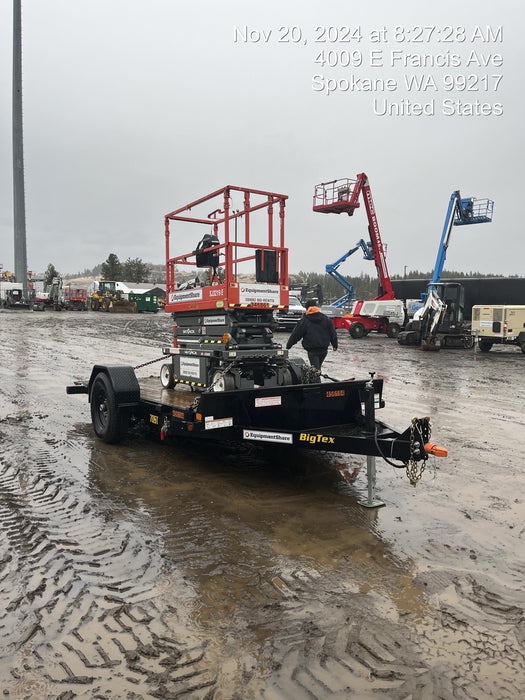 2025 BIG TEX TRAILER 70ST-13BK