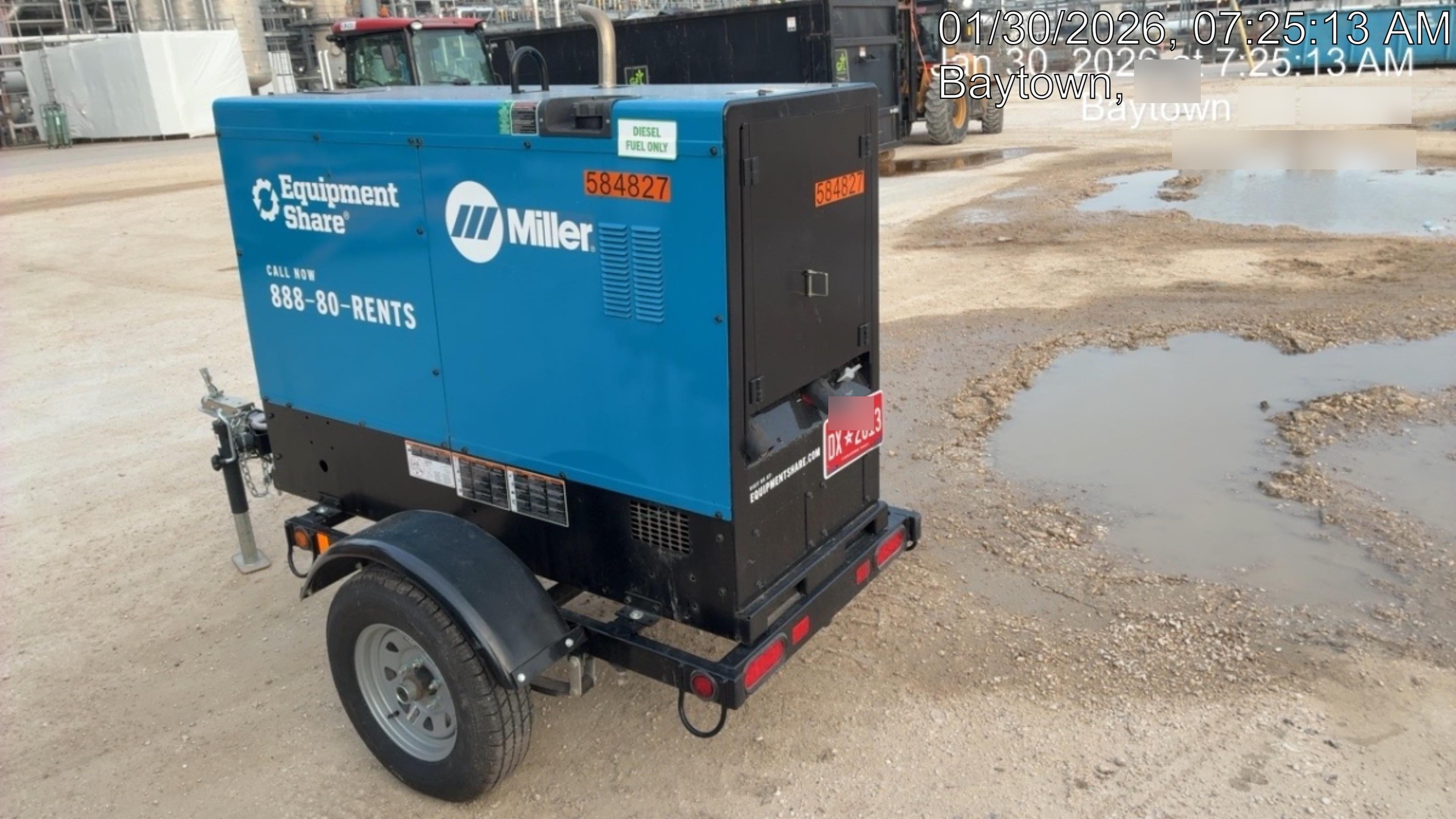 2025 MILLER ELECTRIC BIG BLUE 500