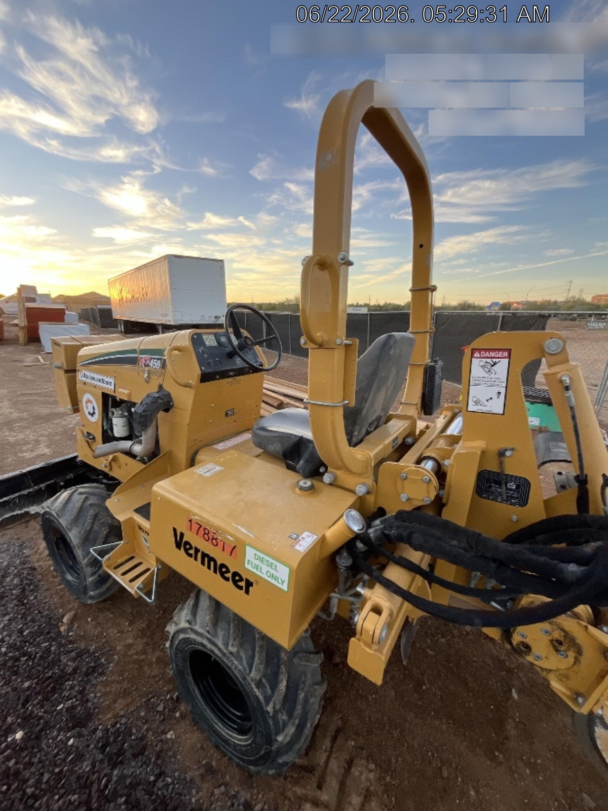 2021 VERMEER RTX450