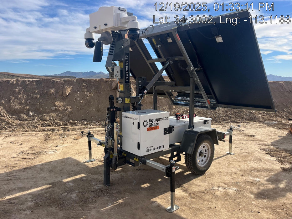 2025 NATIONAL SIGNAL Sunray Solar-Powered Mobile Integrator Tower