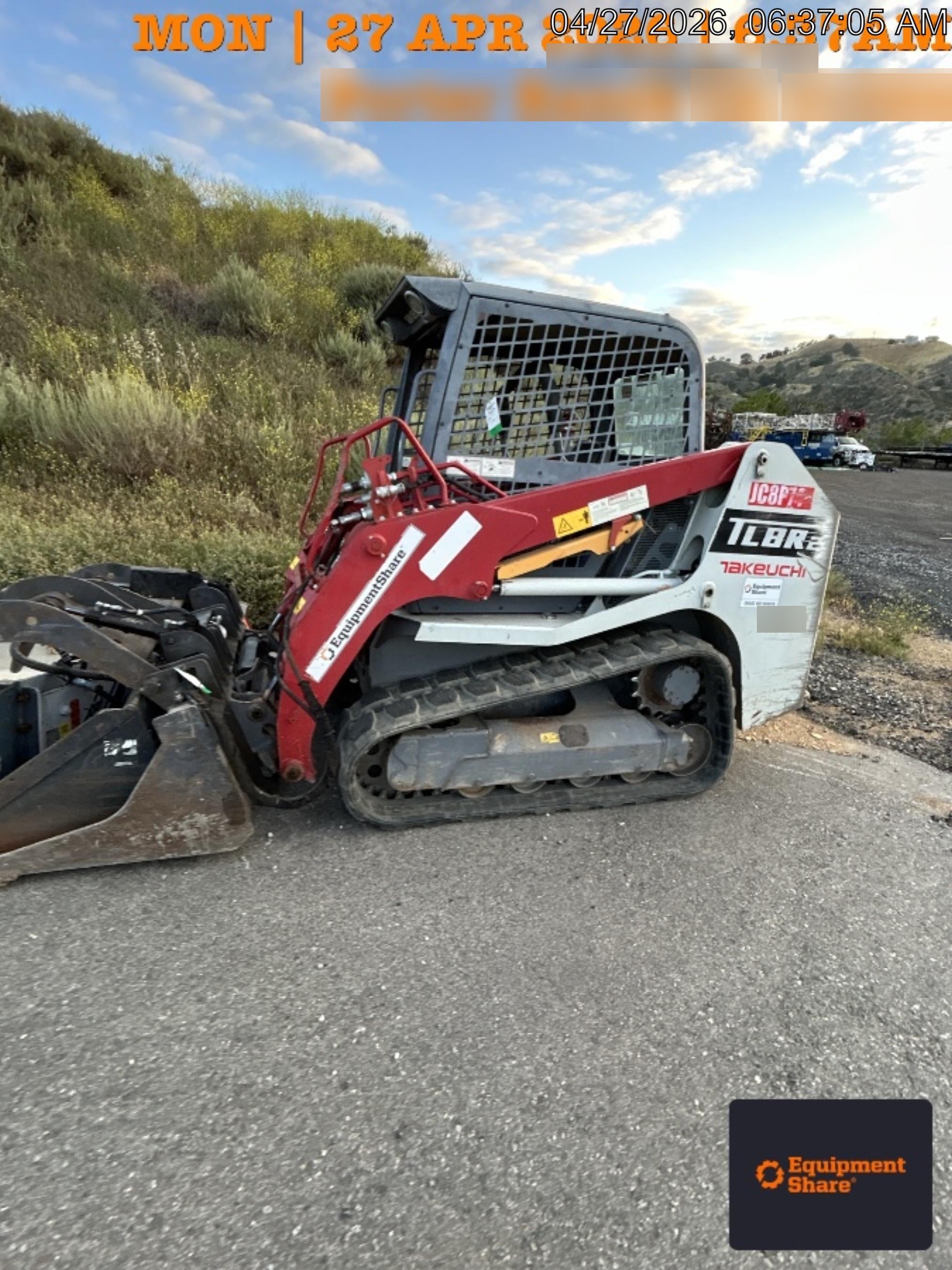 2021 TAKEUCHI TL8R2-R