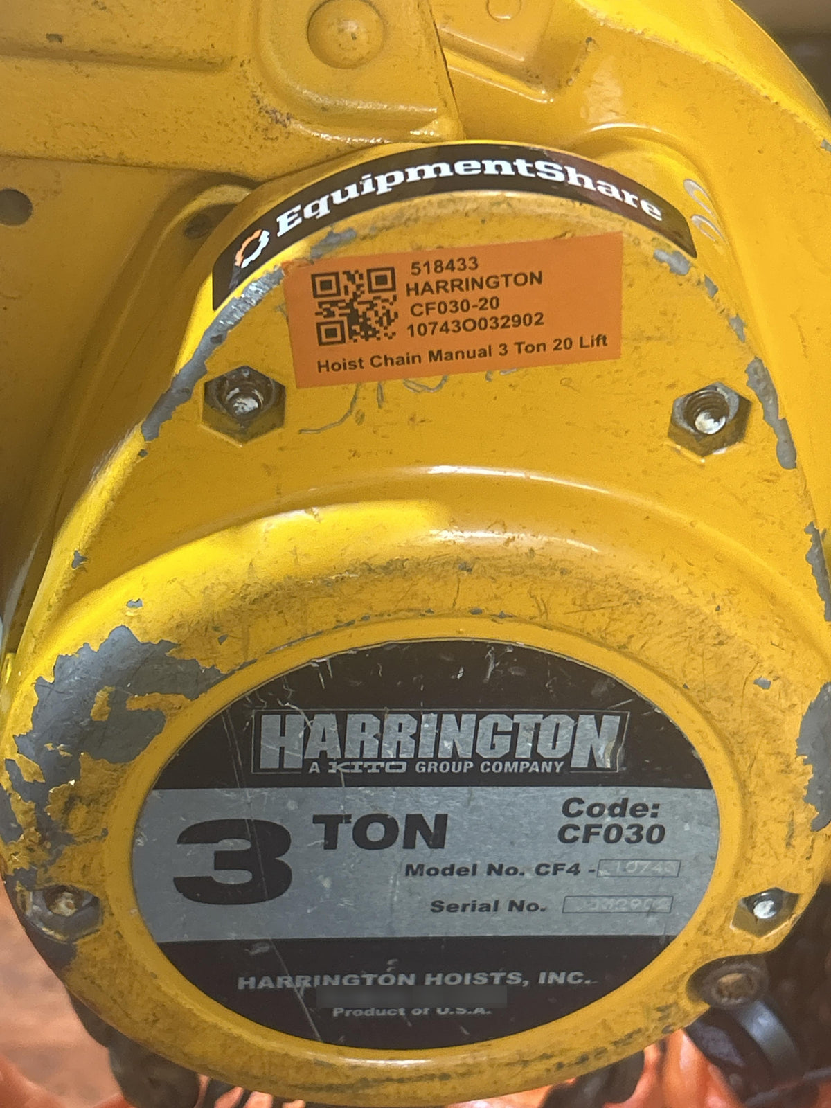2025 HARRINGTON CF030-20