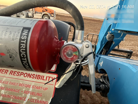 2017 Genie GTH-844 Genie GTH 844, Solid Tires, 60" carriage, Open ROPS