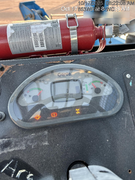 2018 Genie GTH-1056 GTH-1056 w/Open ROPS, Solid Tires, Work Lights, 60" carriage/forks, cab mesh, beacon