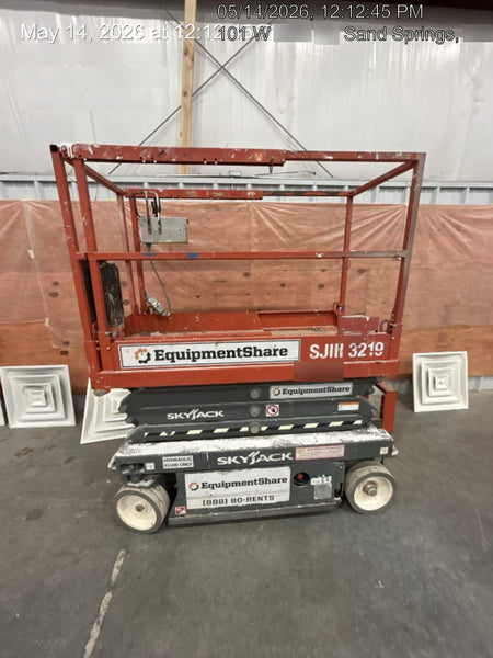 2019 Skyjack SJIII-3219 Standard Options, Trojan Batteries