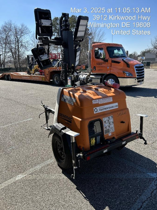 2023 Generac MLT2 Diesel, Flex Switch 120V Input, Powerzone Controller, (4) 320W LED Lights, 4kW Generator, 39.9 Gal Fuel Tank, 2" Ball, T3