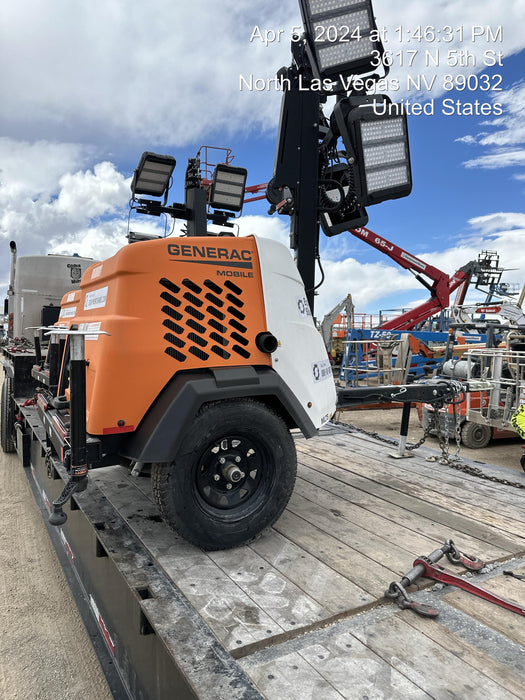 2023 Generac MLT2 Diesel, Flex Switch 120V Input, Powerzone Controller, 
(4) 320W LED Lights, 4kW Generator, 39.9 Gal Fuel Tank, 2" Ball, T3