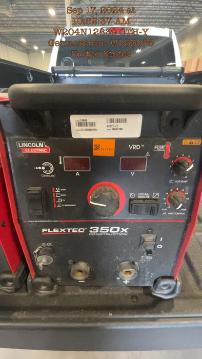 2024 LINCOLN ELECTRIC FLEXTEC 350X