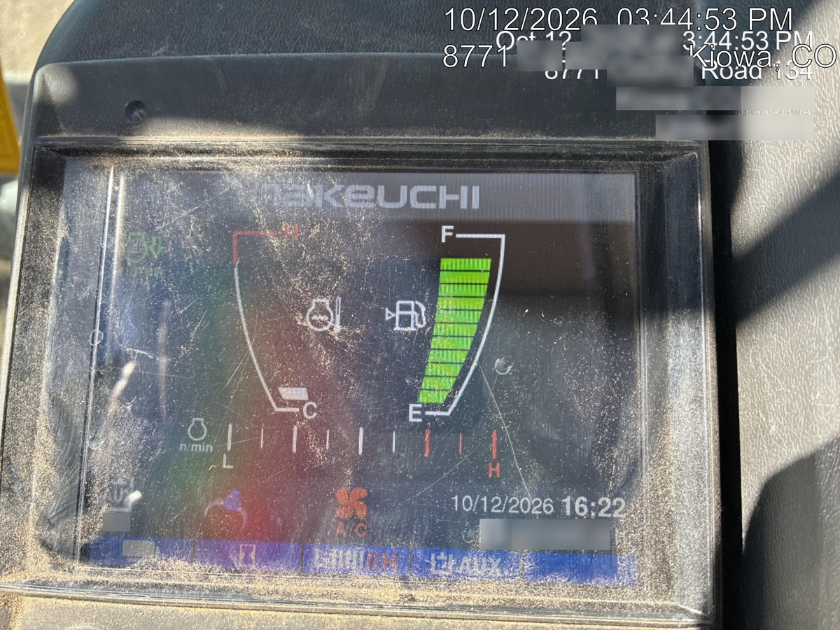 2023 TAKEUCHI TB250-2CR