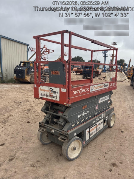 2018 Skyjack SJIII-3226 Skyjack SJIII3226 Scissor Lift w/Trojan Batteries