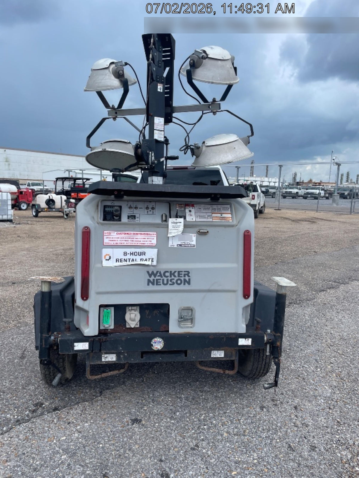 2019 Wacker Neuson LTV6L-MH Standard Options, ES Track Hardware, Fuel Level Sensor