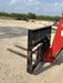 2020 Manitou MTA10055 Cab/Heat/Air, 120 HP, Solid Tires, Work Lights, Lift Hook, Auxiliary Hydraulics w/66" Carriage and 60" Forks