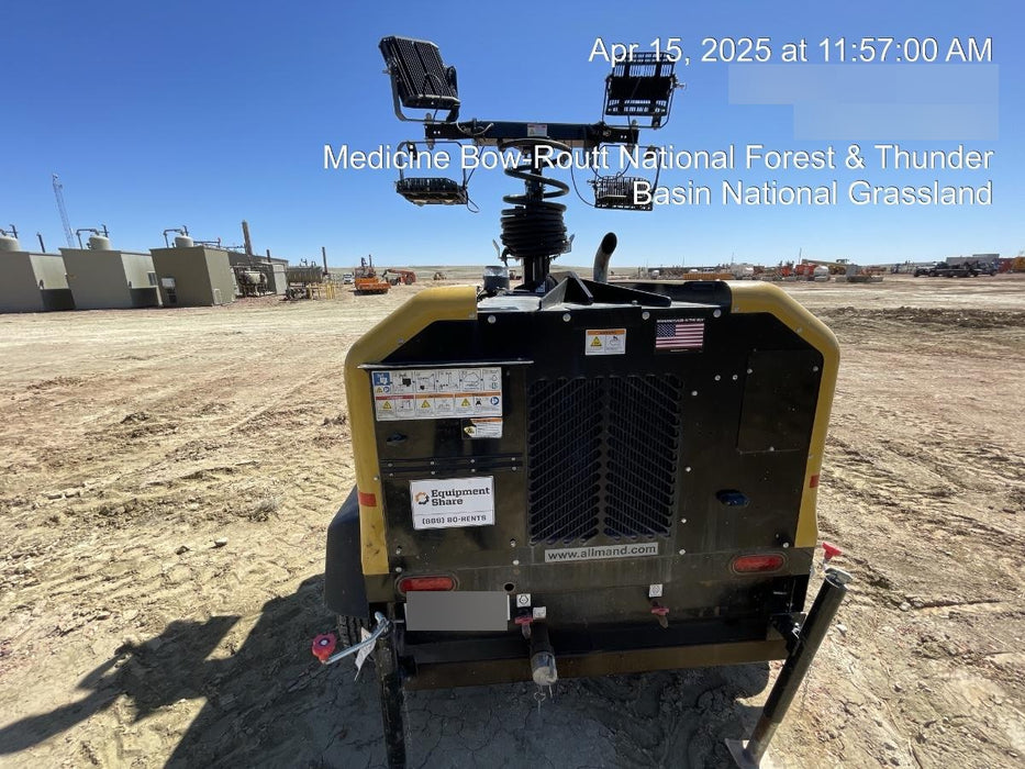 2019 Allmand MAXI-LITE II Allmand Maxi-Lite Pro II V 20 kW Light Tower w/Arctic Package, LED Light Package