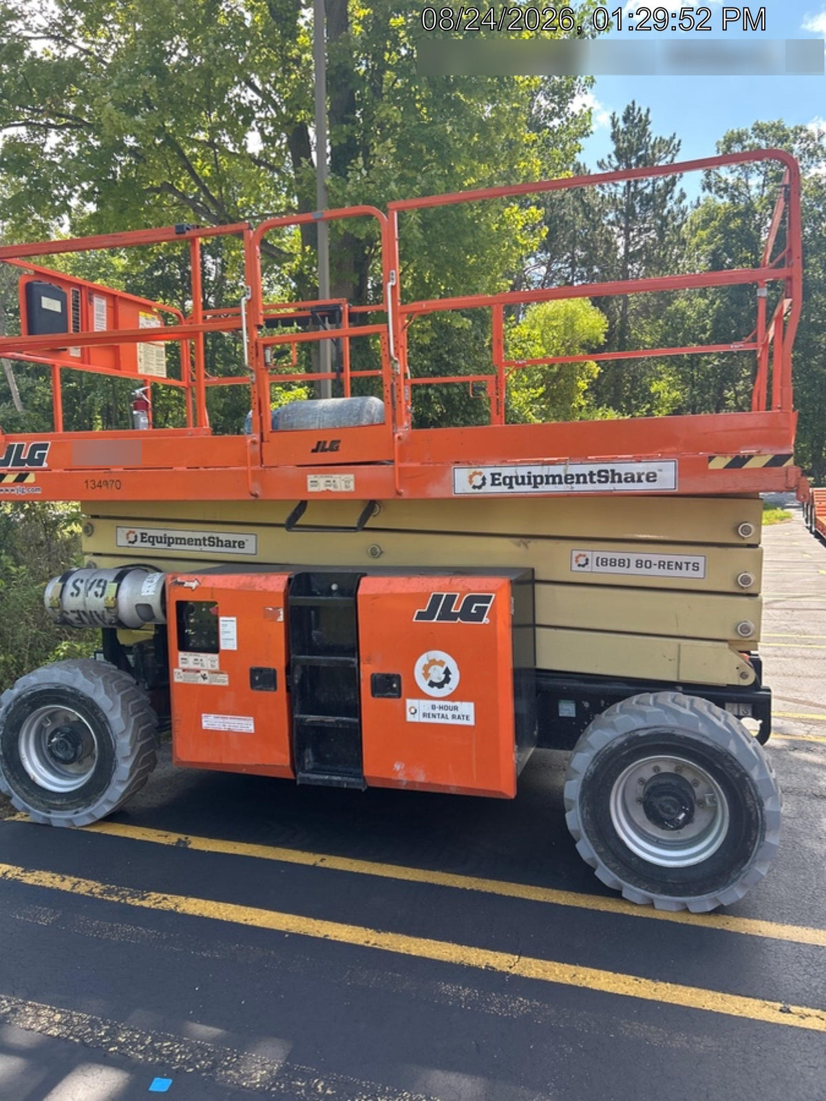 2021 JLG 430LRT