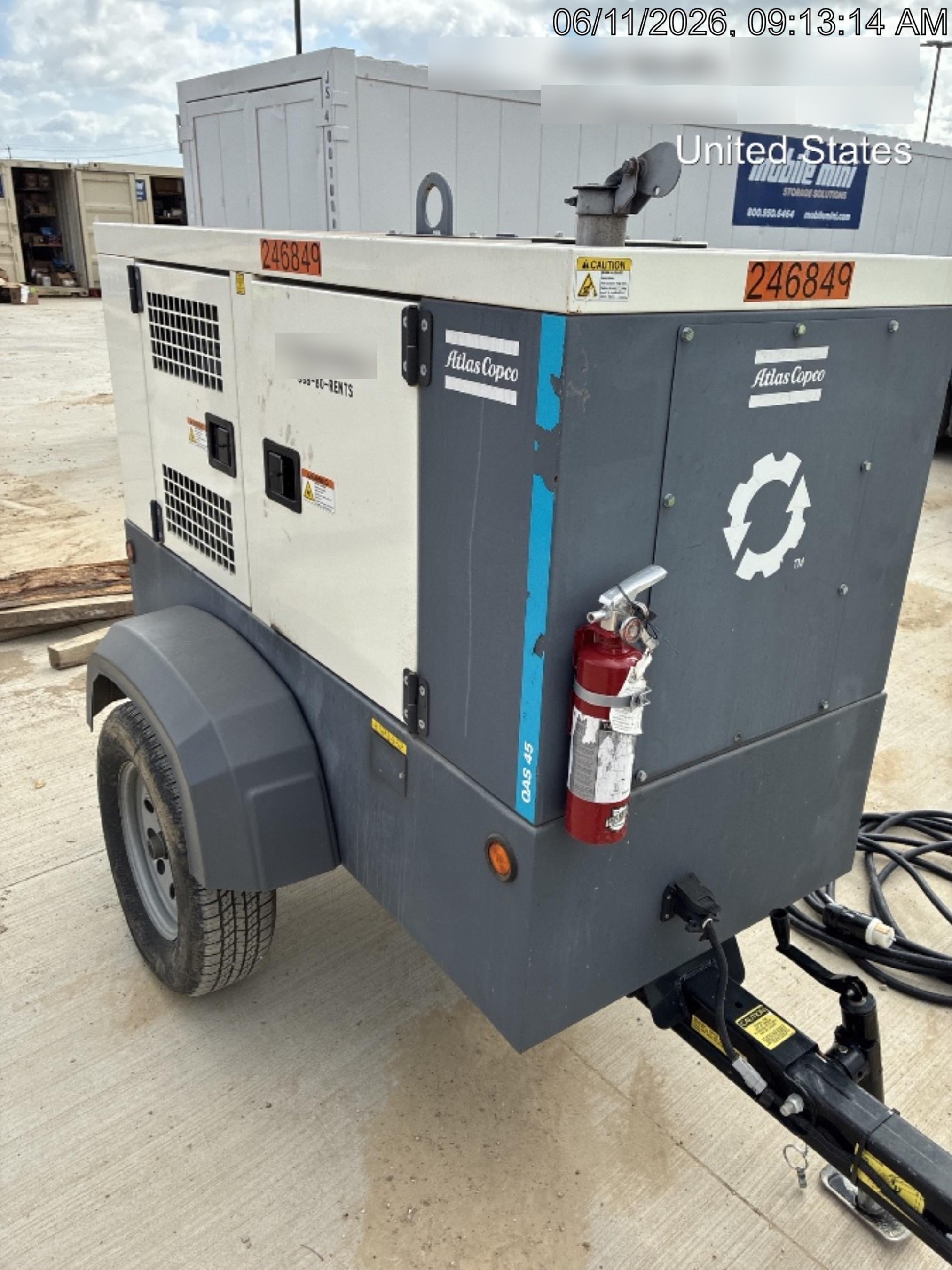 2022 ATLAS COPCO QAS45 CWK