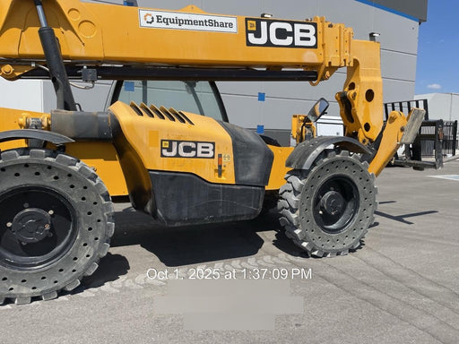 2020 JCB 512-56 Canopy, 74Hp, Solid Tires, Work Lights, Beacon, Aux Hydraulics, Back up Alarm, Lifting Eye, ES Decals